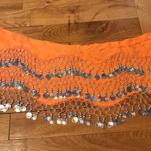 Brand new orange / silver accents cover up